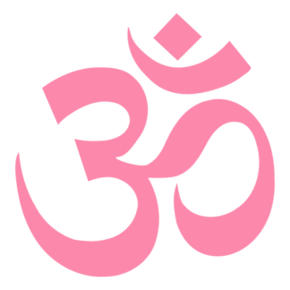 Hinduism Decal (Pink)